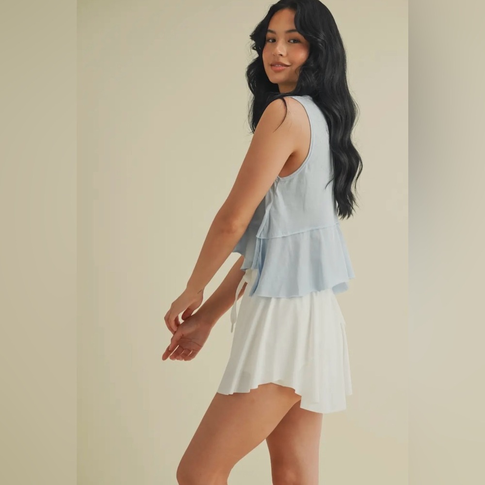 🆕🤍BLUE BREEZE TOP - Picture 3 of 4